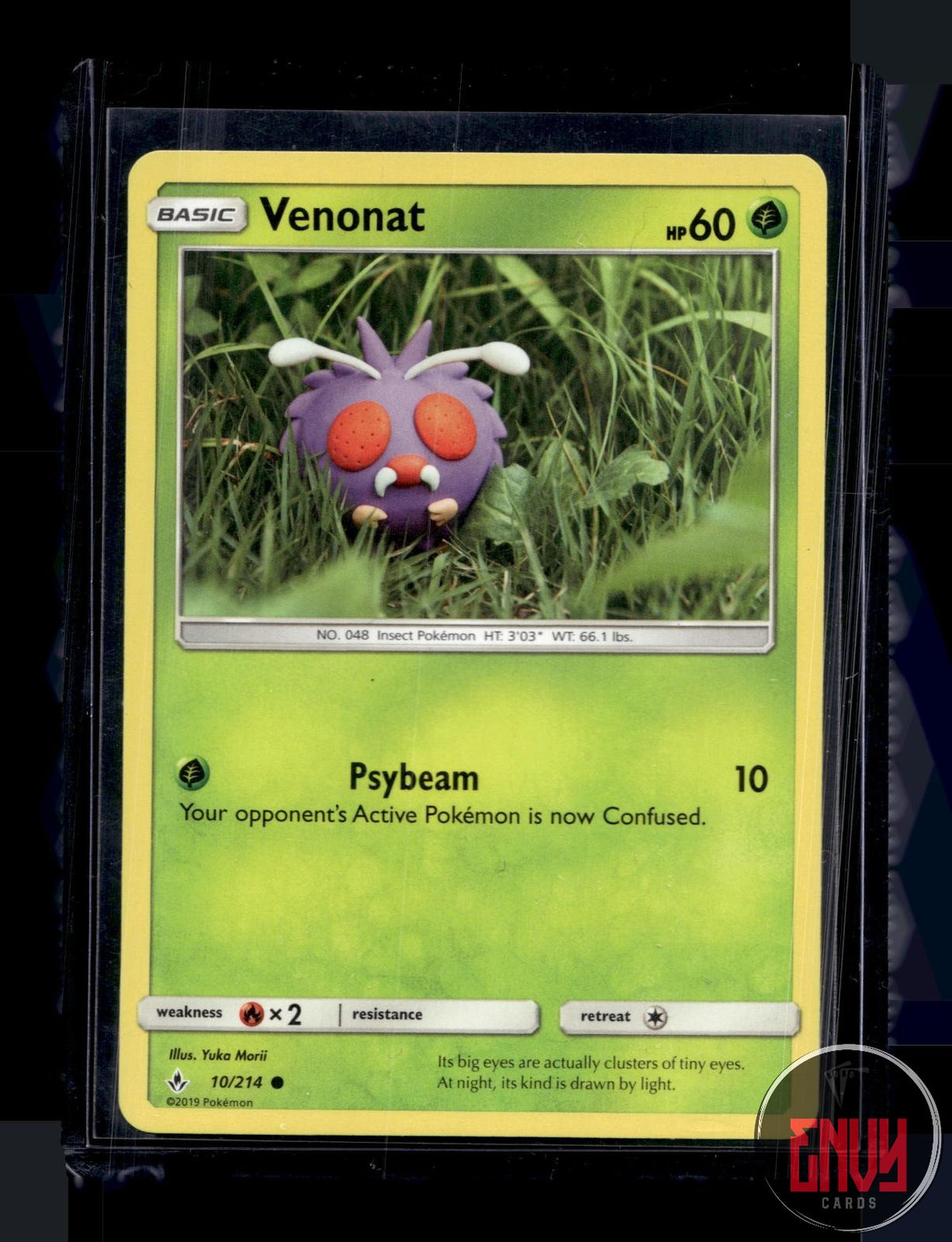 Venonat LP 10/214 C Unbroken Bonds Pokemon