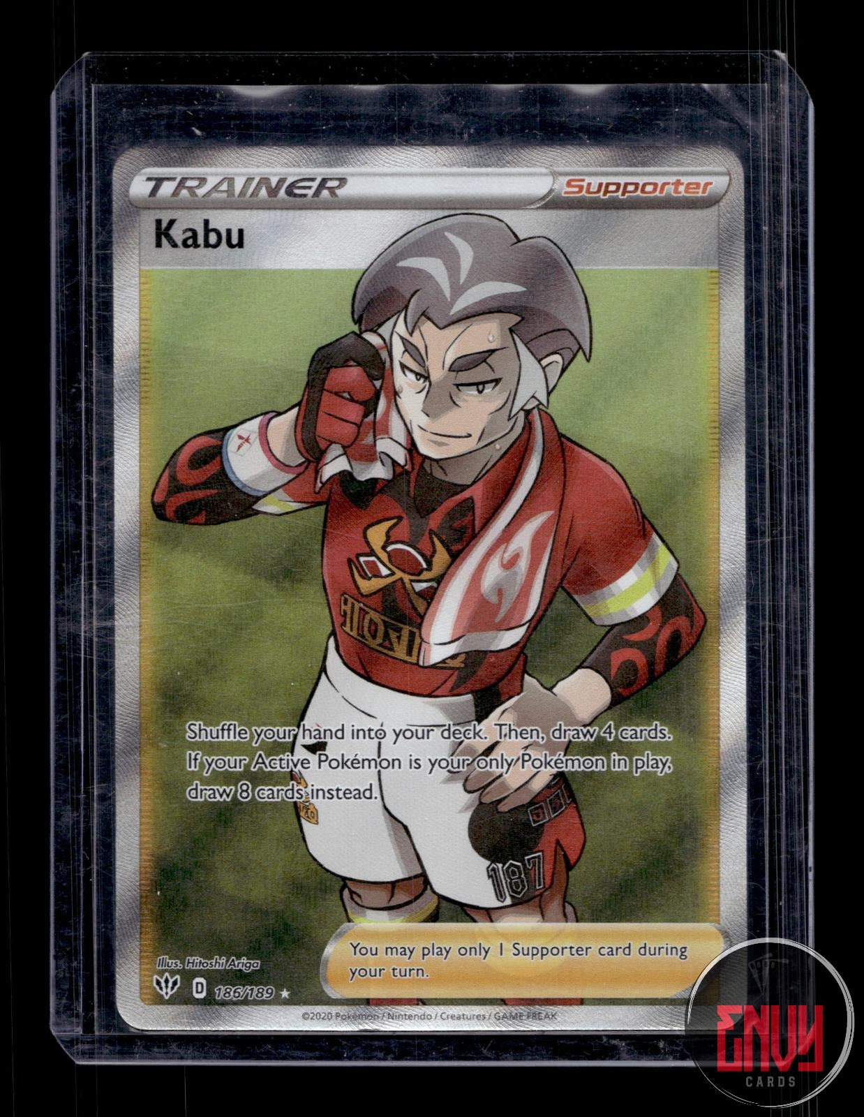 Kabu Near Mint 186/189 Ultra Rare Darkness Ablaze Pokemon Holo