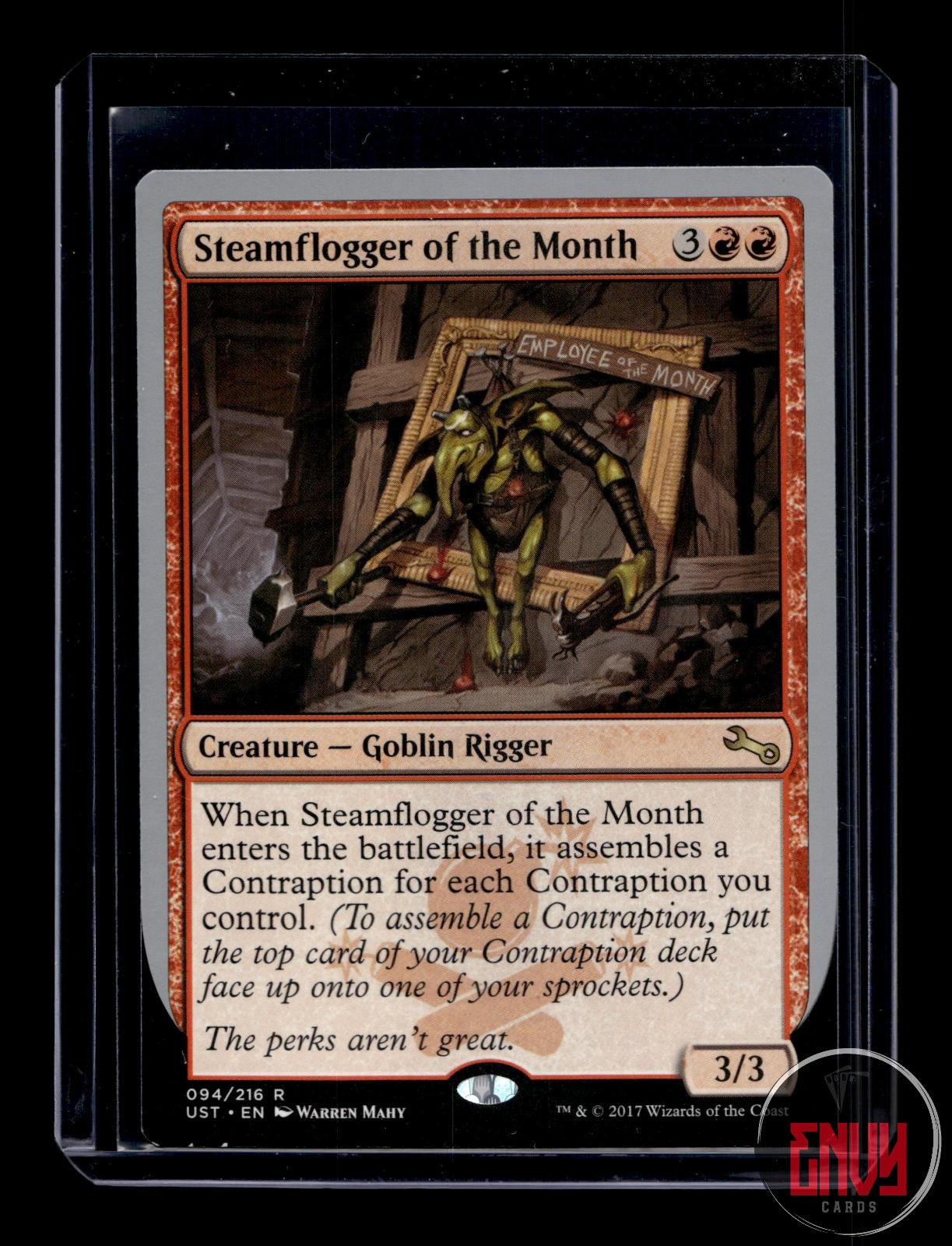Steamflogger of the Month Lightly Played 94 Rare Unstable Magic: The Gathering