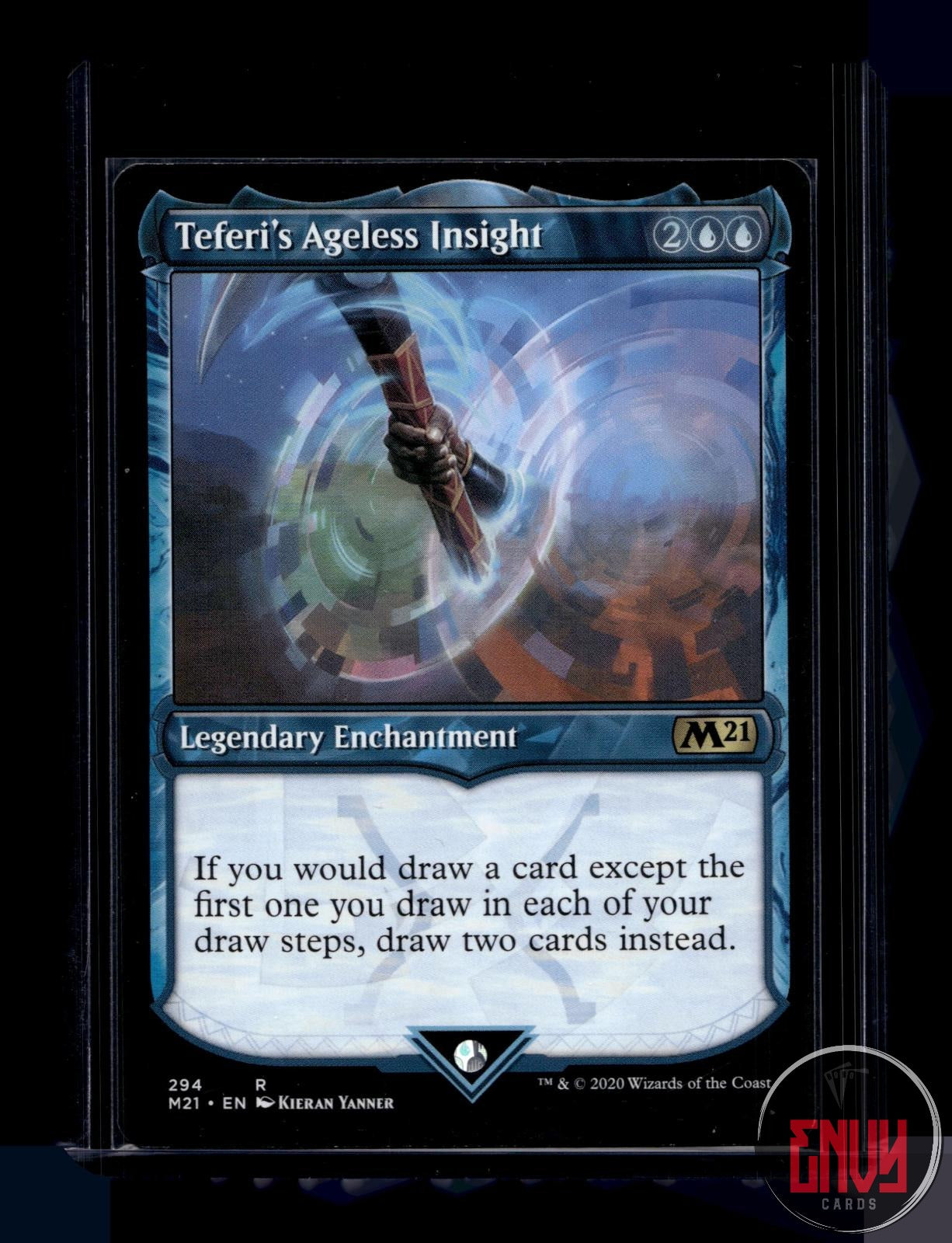 Teferi's Ageless Insight (Showcase) LP 294 Core Set 2021 Magic: The Gathering