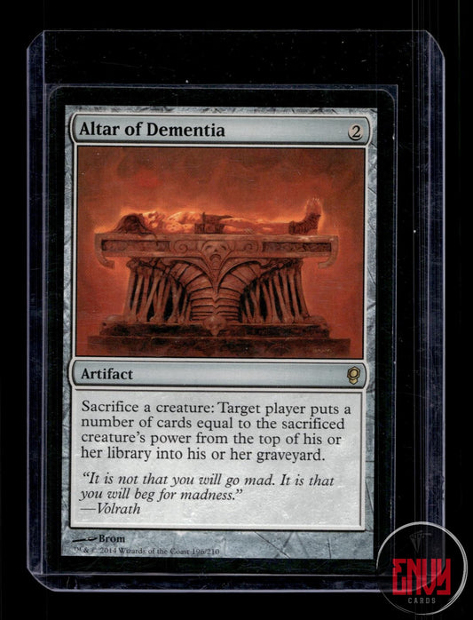 Altar of Dementia Lightly Played 196 Rare Conspiracy Magic: The Gathering
