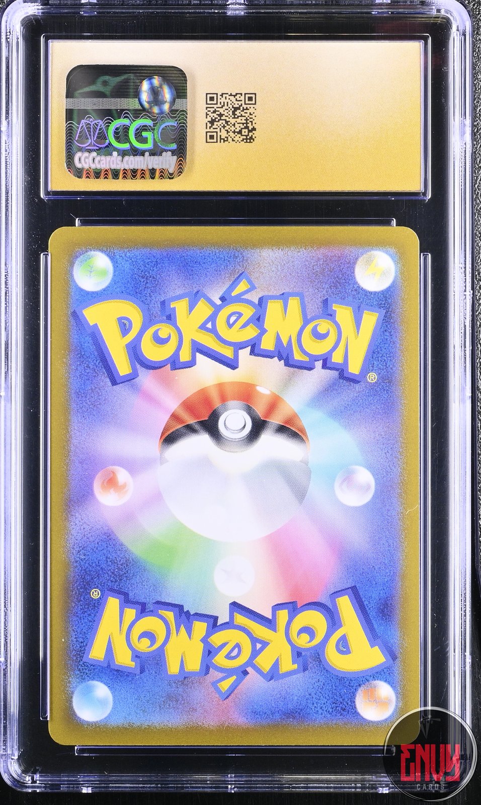 Poliwhirl 176/165 Art Rare Holo Pokemon Japanese CGC 10 Pristine