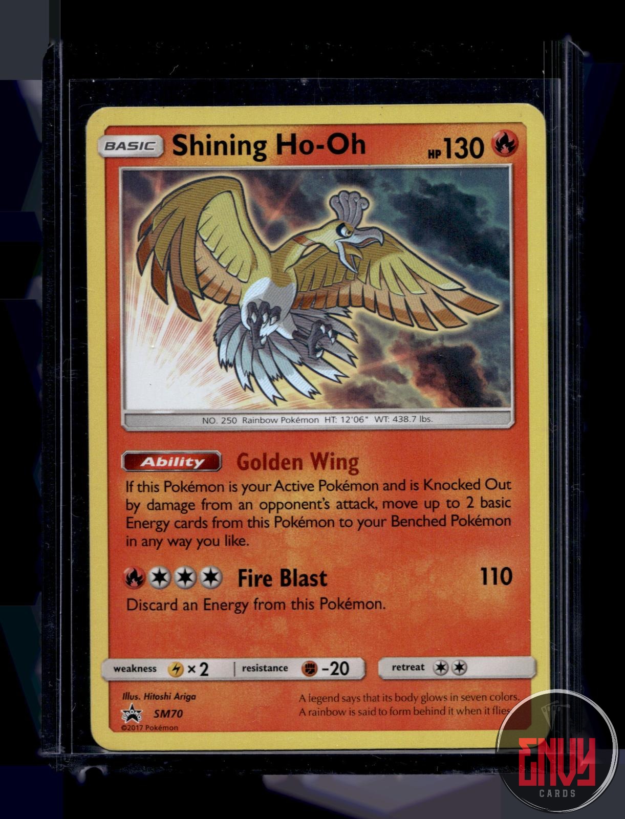 Shining Ho-Oh - Lightly Played SM70 Promo Sun & Moon Promo Pokemon