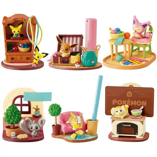 DesQ Pokemon Desktop Figure Relaxing Home Gashapon Blind Box