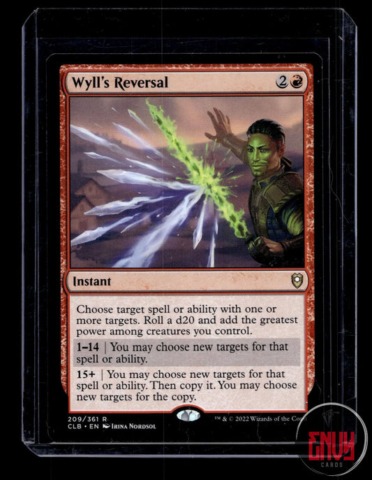 Wyll's Reversal LP 209 Commander Legends: Battle for Baldur's Gate 