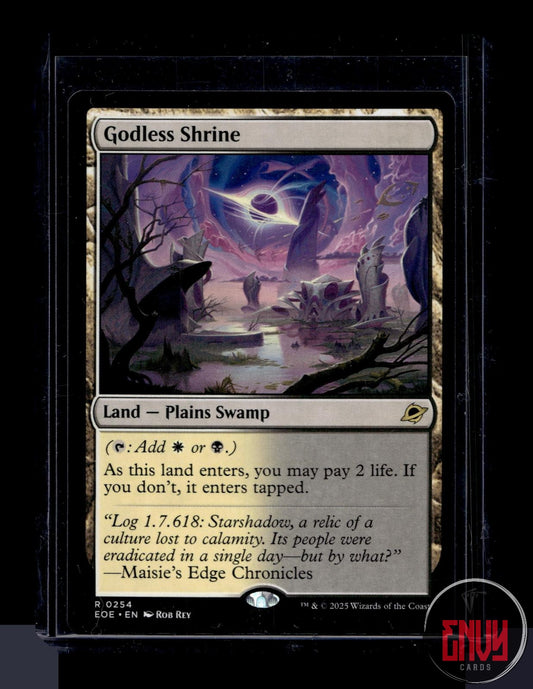 Godless Shrine Lightly Played 254 Rare Edge of Eternities