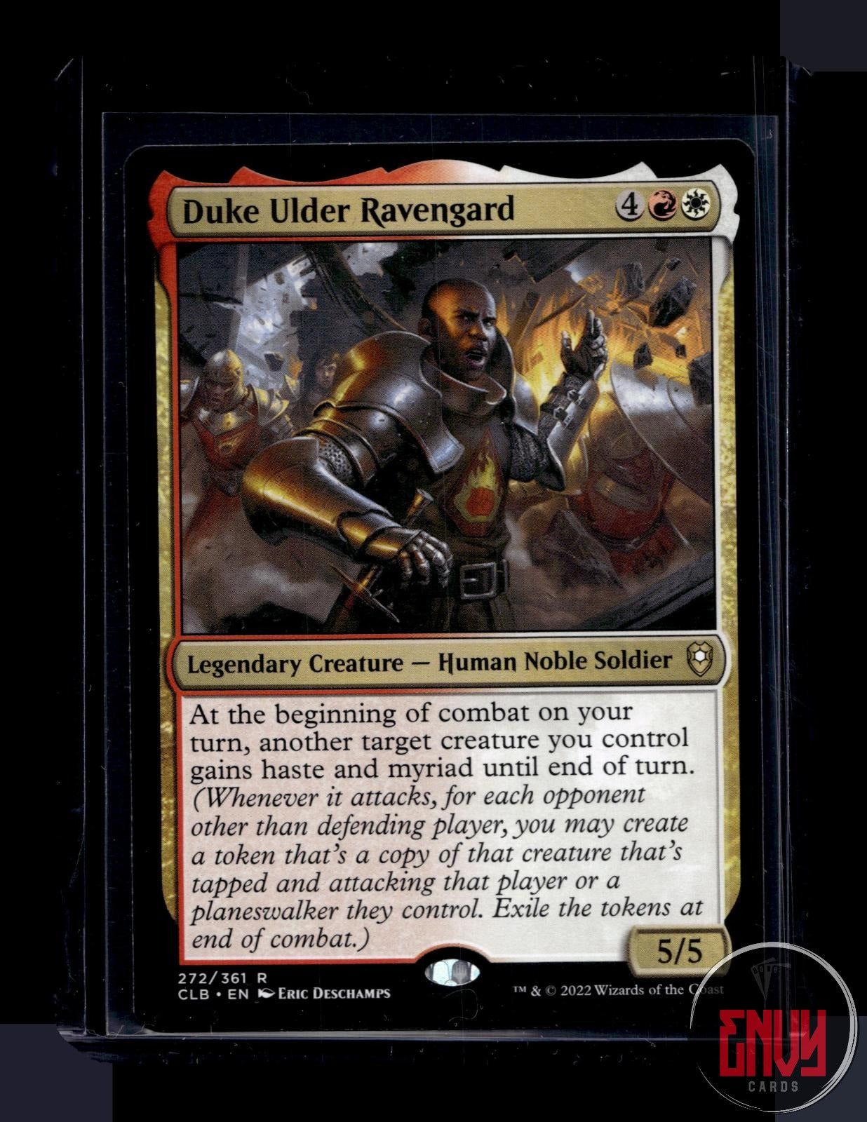 Duke Ulder Ravengard LP 272 Rare Commander Legends: Battle for Baldur's Gate