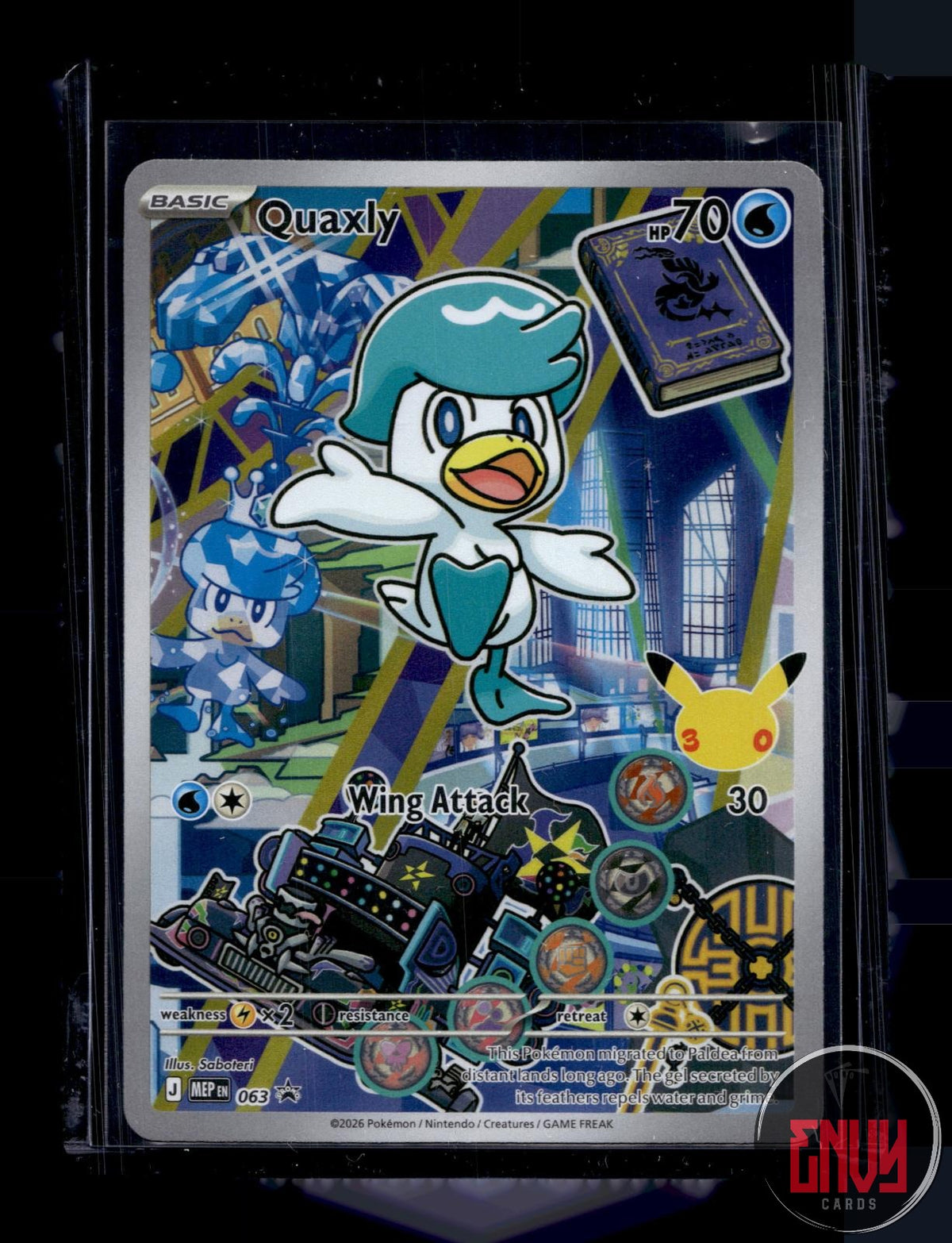 Quaxly NM 063 P First Partner Collection 2026 Pokemon Holo