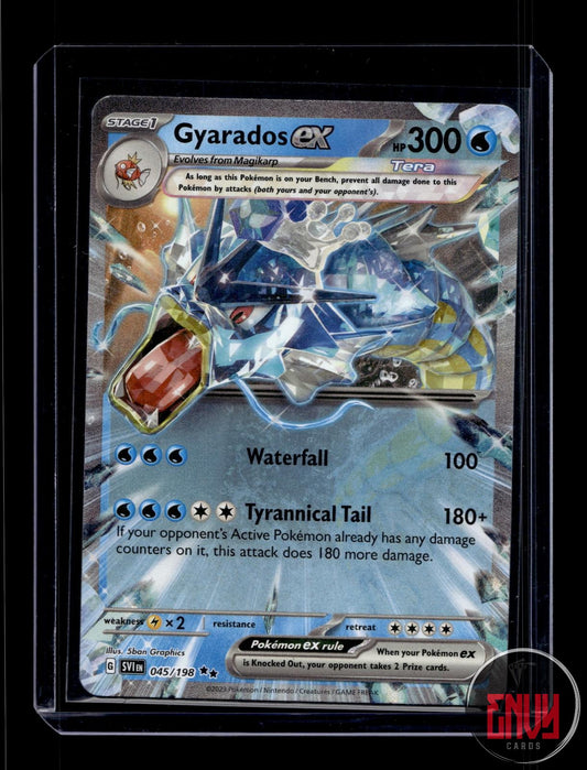 Gyarados ex Near Mint 045/198 Double Rare Scarlet & Violet Pokemon