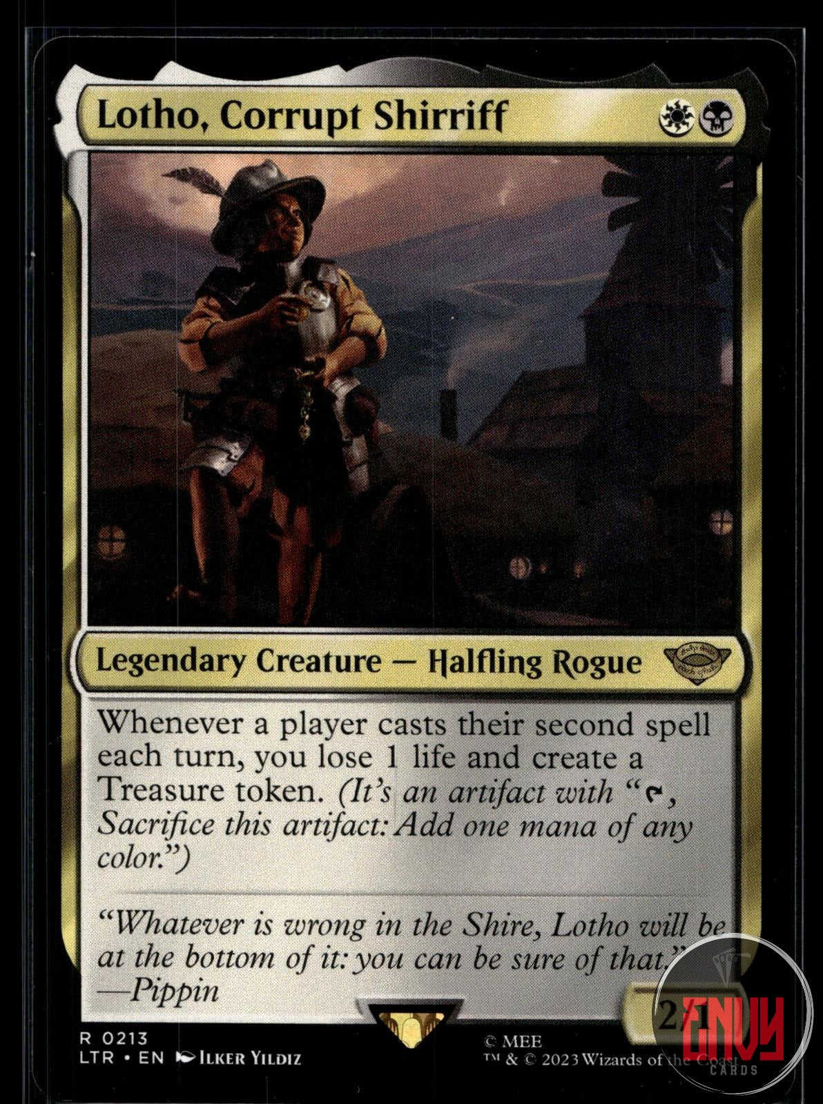 Lotho, Corrupt Shirriff NM 213 Universes Beyond:LTR: Tales of Middle-earth