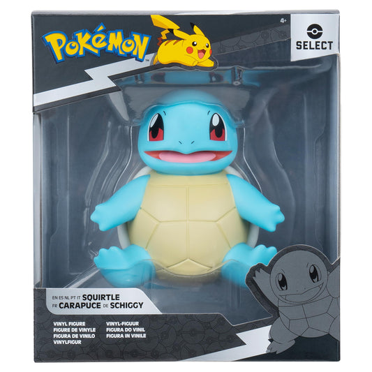 Pokemon Squirtle Select Vinyl Figure - 4-Inch Figure Made from Vinyl Select Series 1