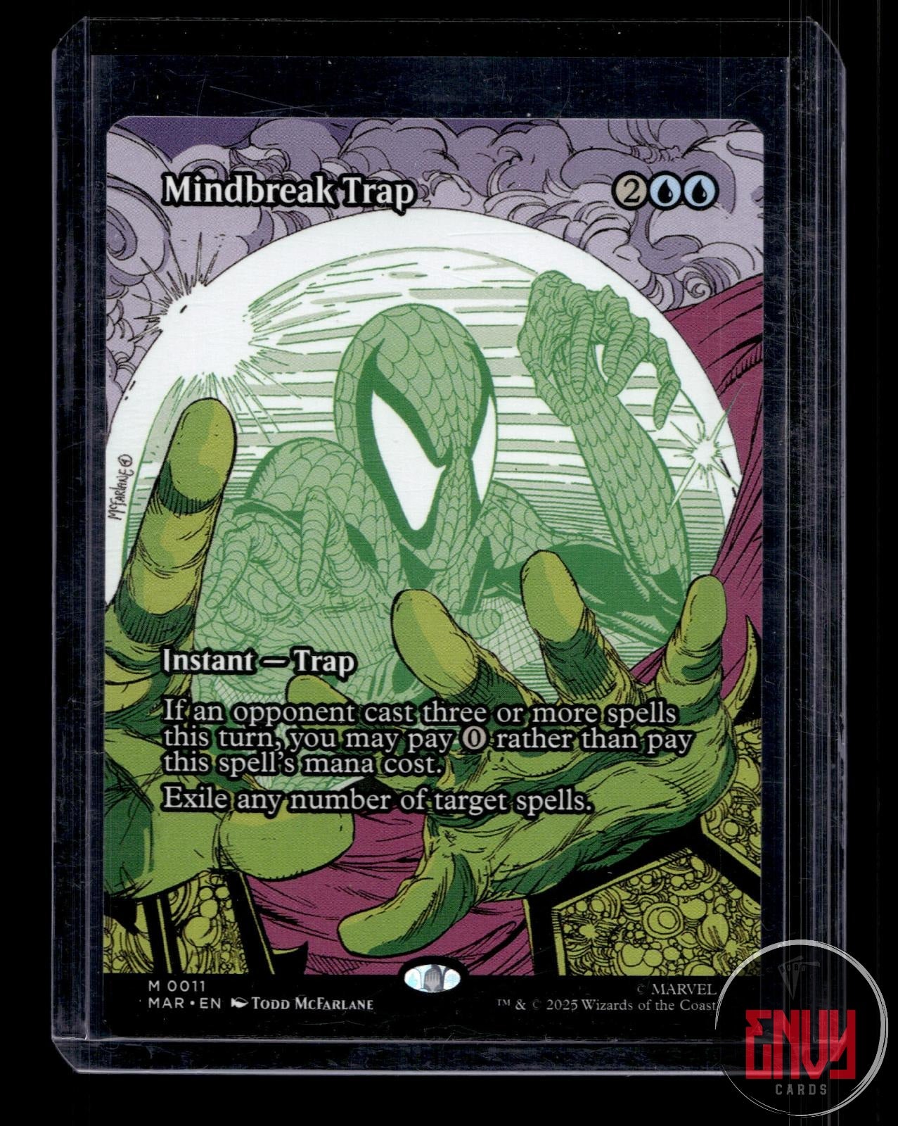 Mindbreak Trap (Borderless) NM 11 Marvel Universe Eternal-Legal 