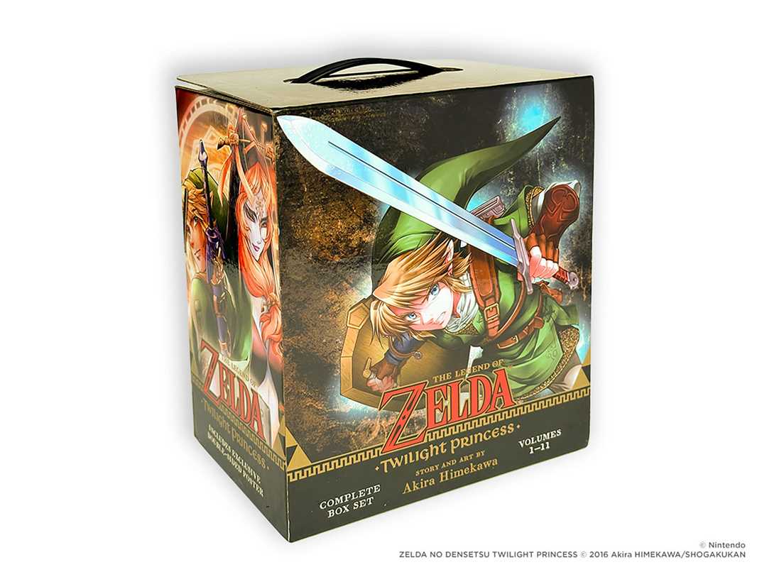 Legend of Zelda: Twilight Princess Complete Box Set by Akira Himekawa ...