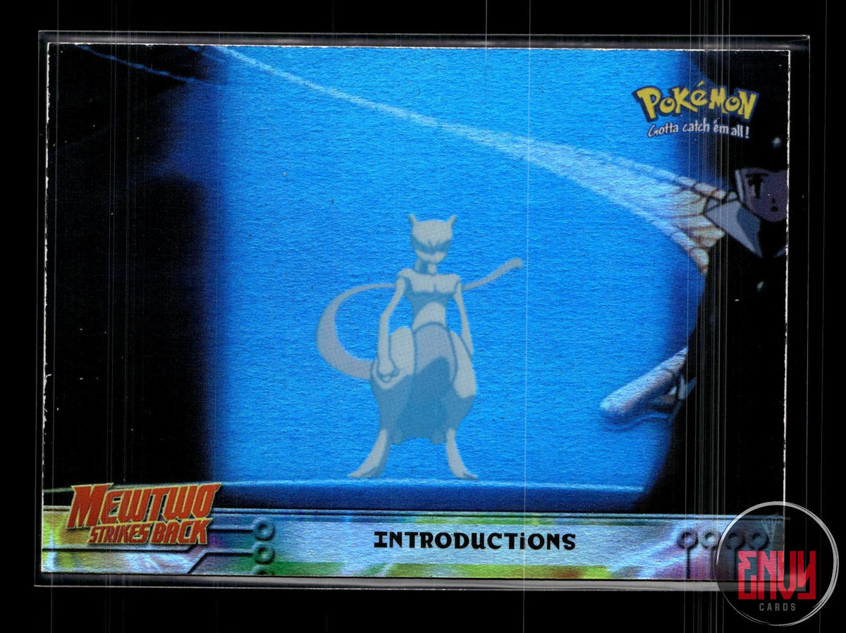 Introductions LP #21 Topps The First Movie Trading Cards Pokemon FOIL
