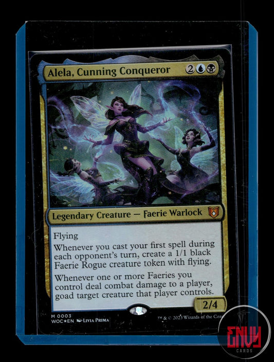 Alela, Cunning Conqueror NM 3 Commander: Wilds of Eldraine Foil