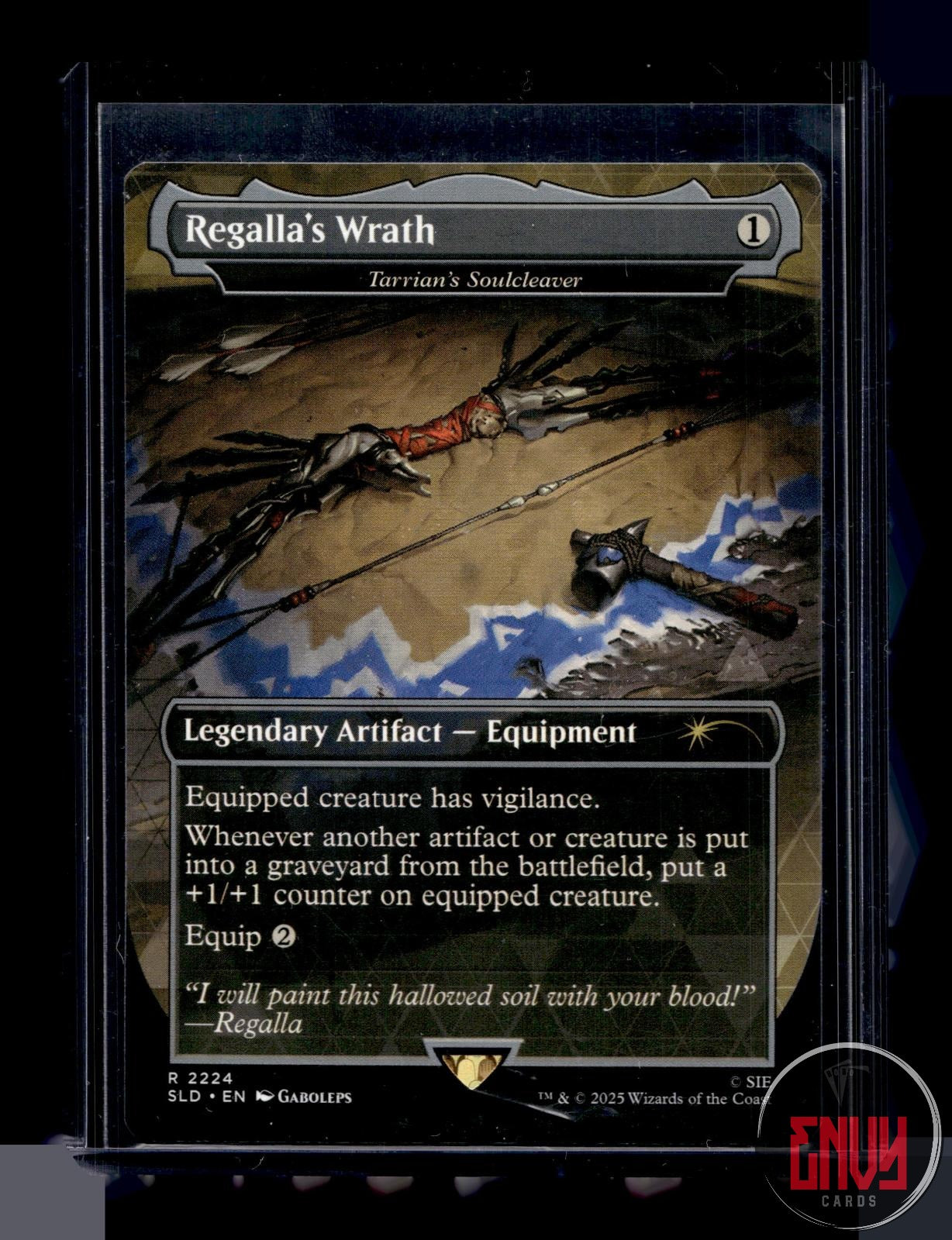Regalla's Wrath - Tarrian's Soulcleaver LP 2224 SLD Magic: The Gathering