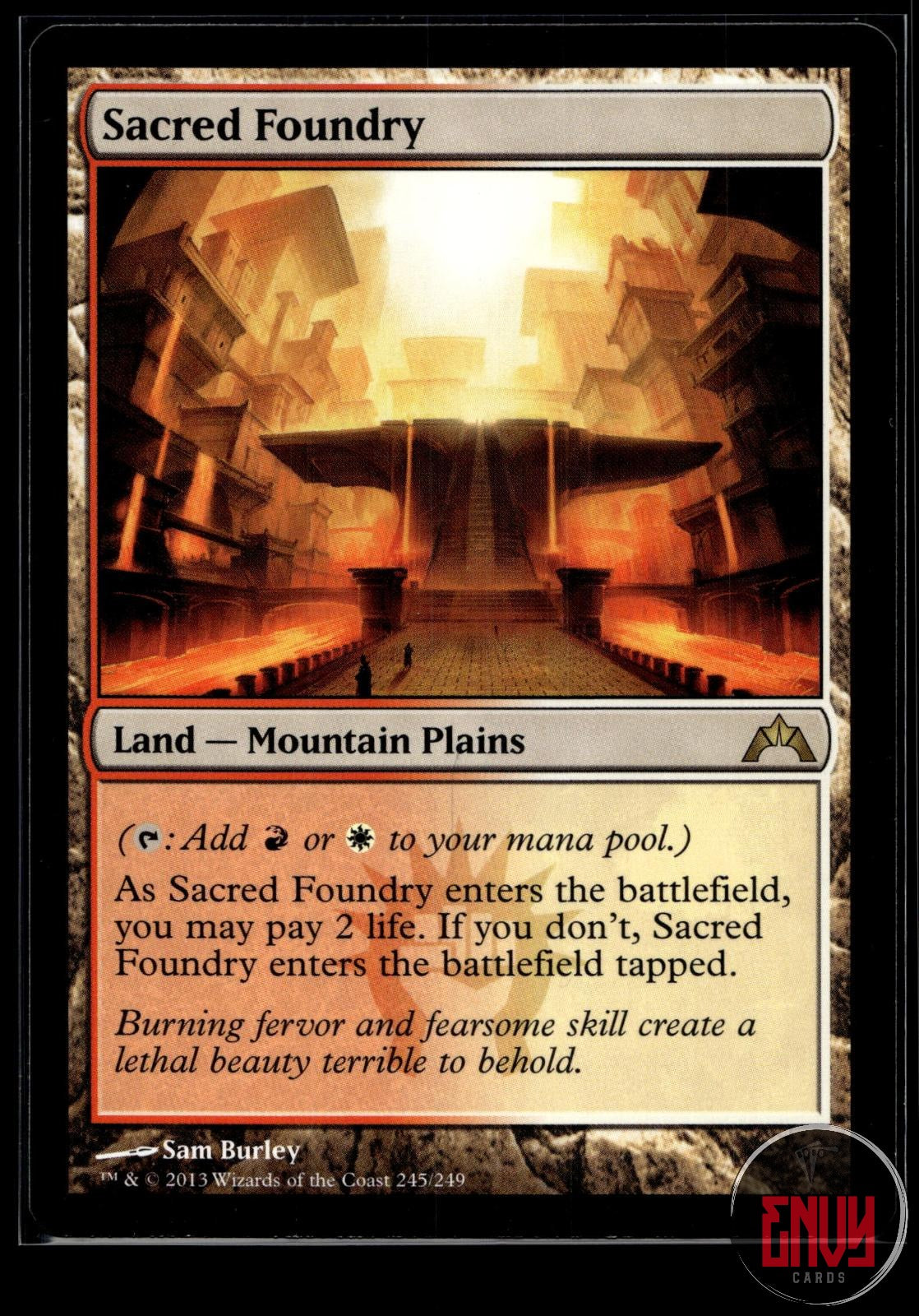 Sacred Foundry Near Mint 245 Rare Gatecrash