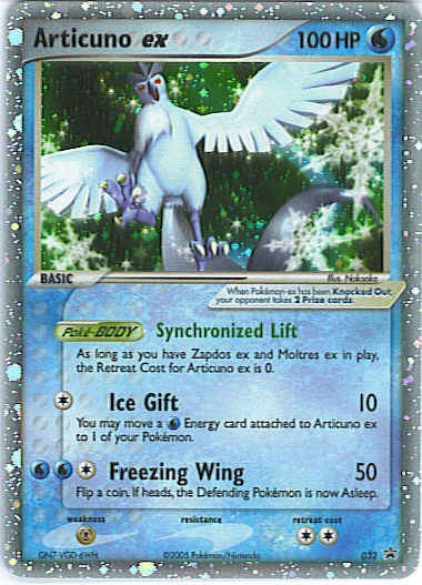 Articuno ex - 032 (EX Collector's Window Tins) [PR - 032]