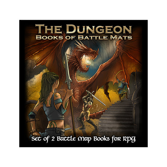 Battle Mat: Dungeon Books of Battle Mats