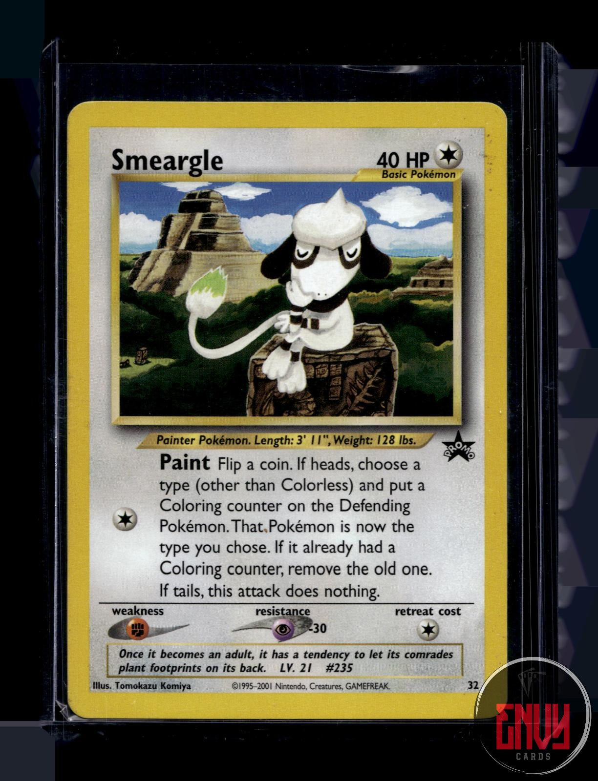 Smeargle Lightly Played 32/53 Promo WoTC Promo Pokemon