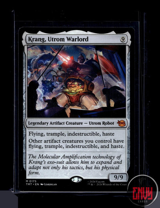 Krang, Utrom Warlord Lightly Played 0175 Mythic Teenage Mutant Ninja Turtles