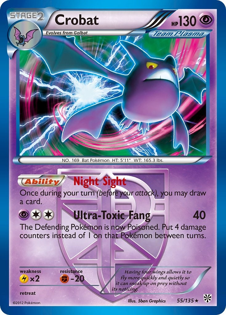 Crobat (Team Plasma) [PLS - 55/135]