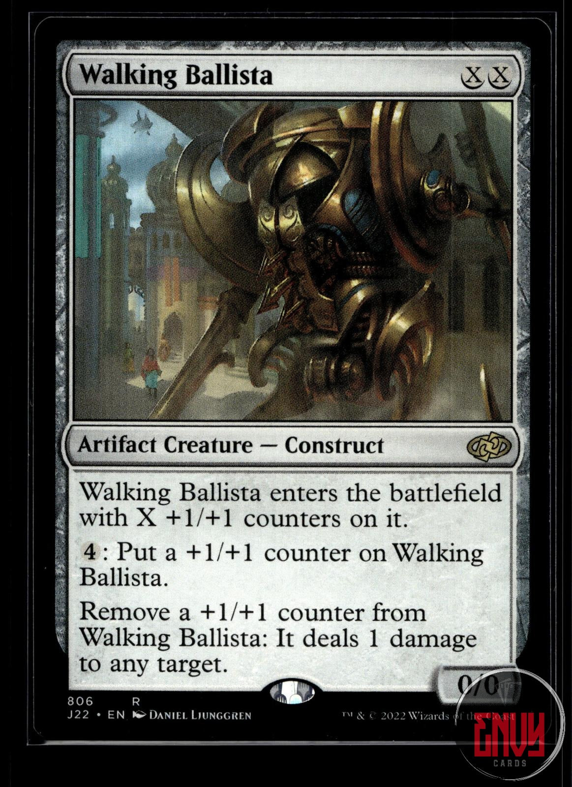 Walking Ballista Near Mint 806 Rare Jumpstart 2022