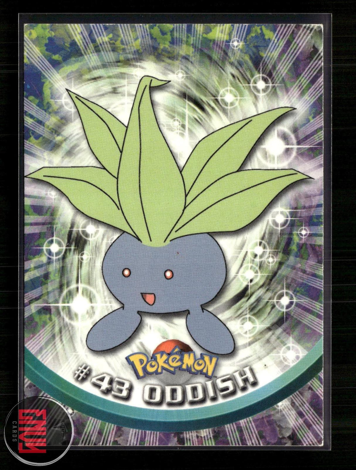 Oddish LP #43 Topps Trading Cards Series 1 Pokemon