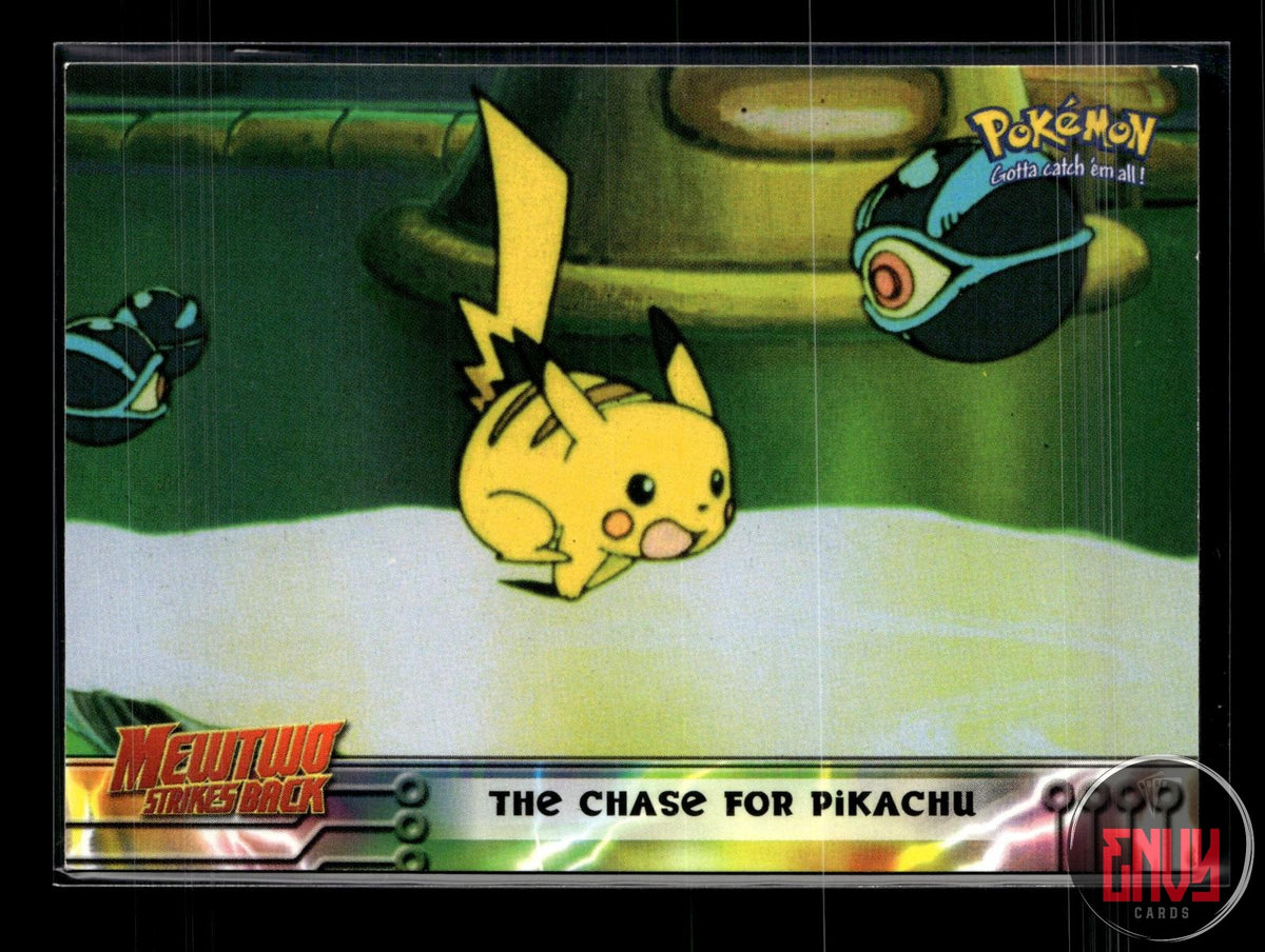 The Chase For Pikachu LP #28 Topps The First Movie Trading Cards Pokemon