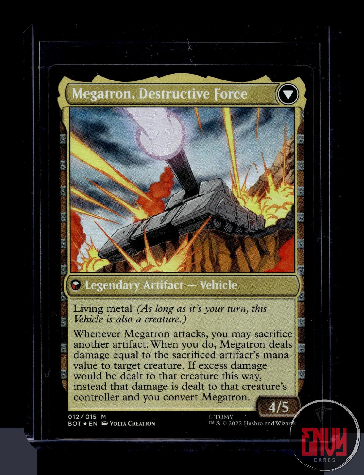 Megatron, Tyrant Lightly Played 12 Mythic Universes Beyond: Transformers Foil