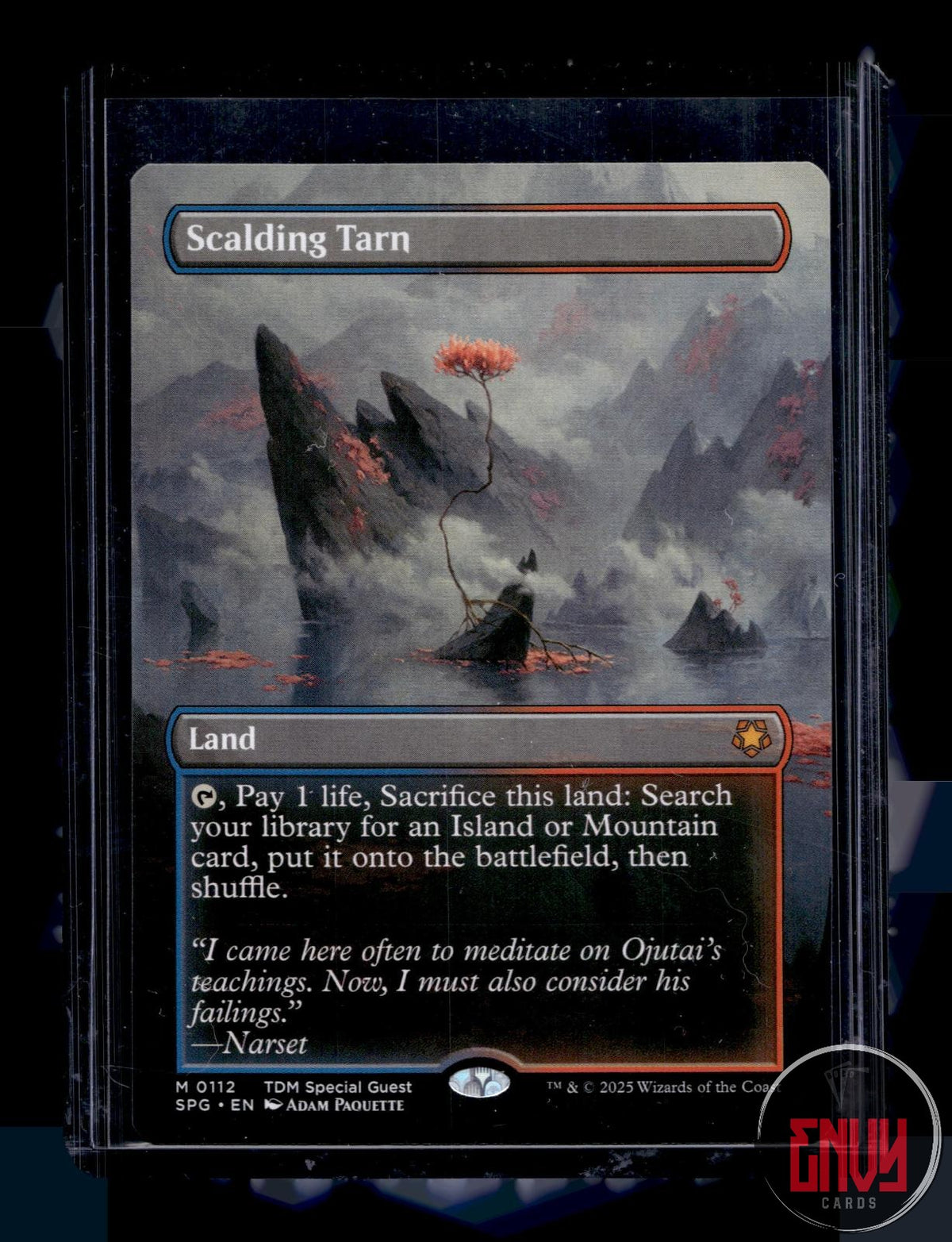 Scalding Tarn (Borderless) Near Mint 112 Mythic Special Guests