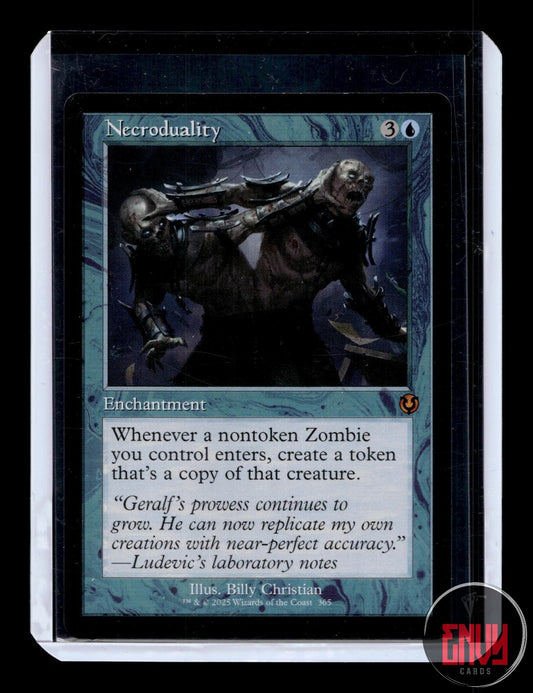 Necroduality (Retro Frame) NM 365 Innistrad Remastered Magic: The Gathering