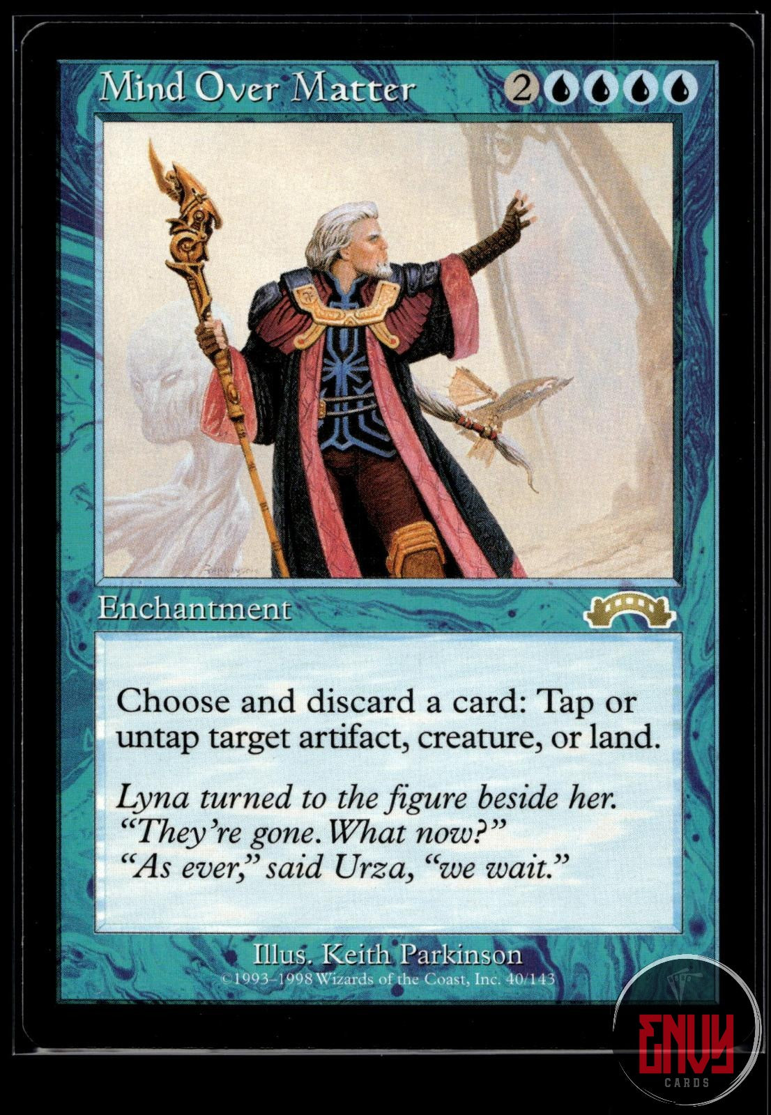 Mind Over Matter Near Mint 40 Rare Exodus