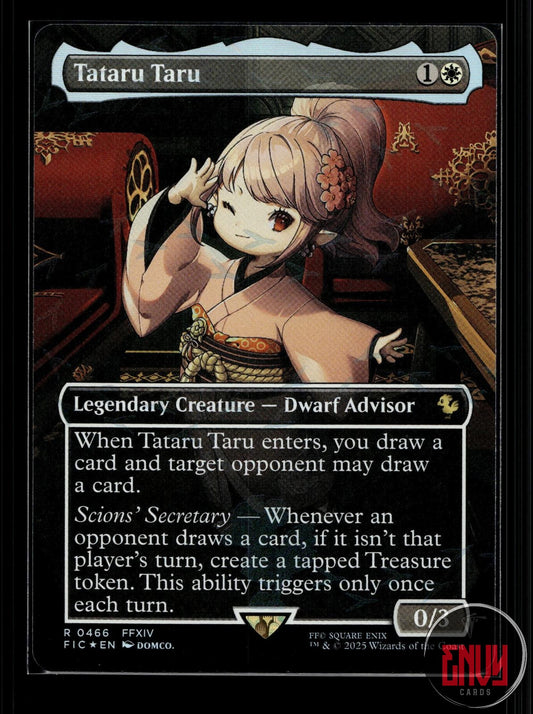 Tataru Taru (Borderless) (Chocobo Track Foil) NM 466 Commander: FINAL FANTASY