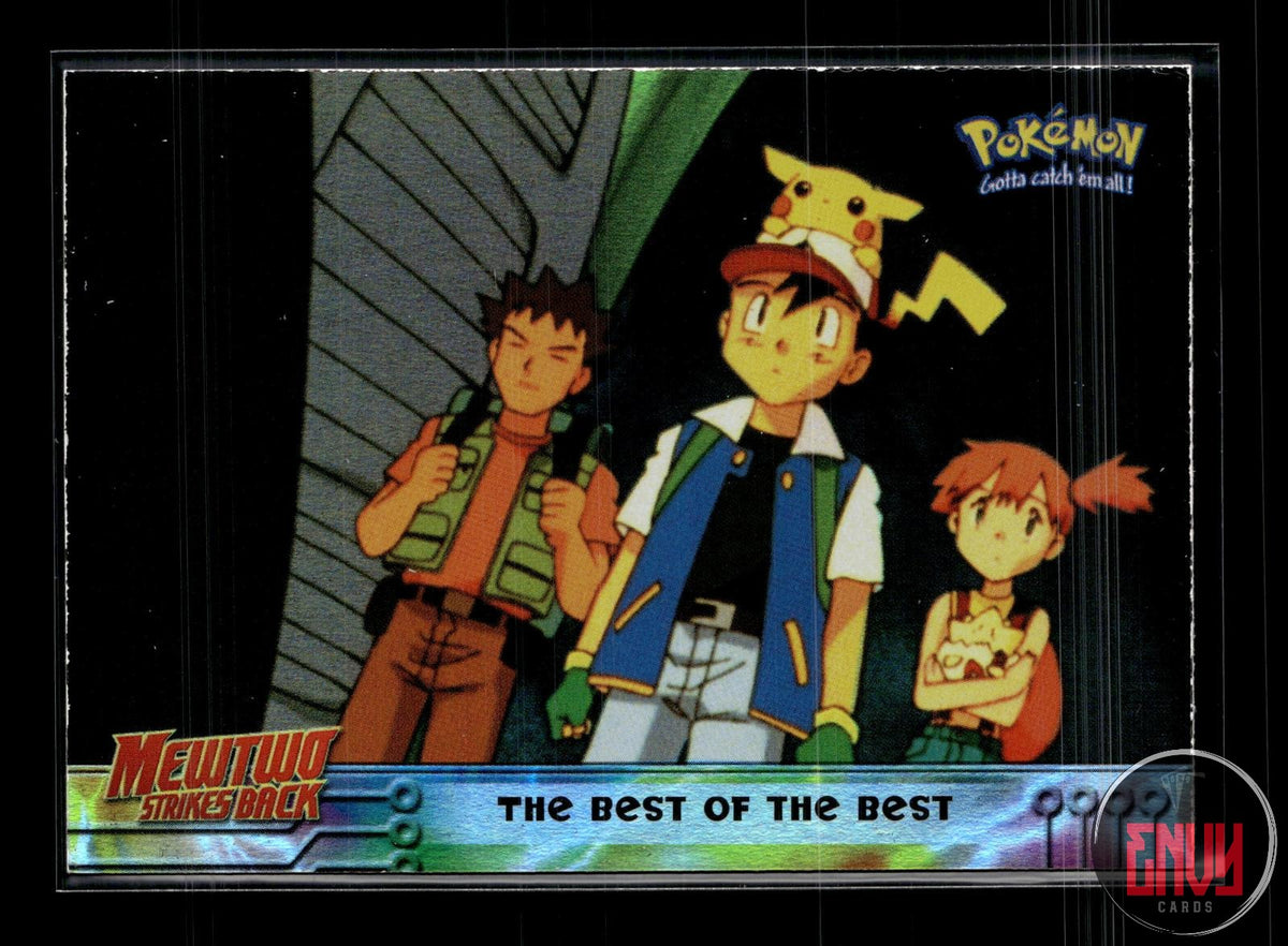 The Best Of The Best LP #20 Topps The First Movie Trading Cards Pokemon FOIL