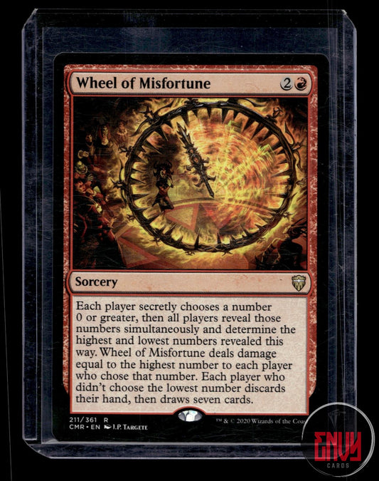 Wheel of Misfortune Lightly Played 211 Rare Commander Legends