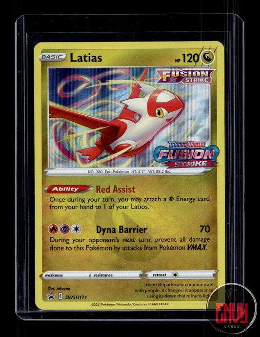 Latias (Prerelease) Near Mint SWSH171 Promo Sword & Shield Promo Pokemon Holo