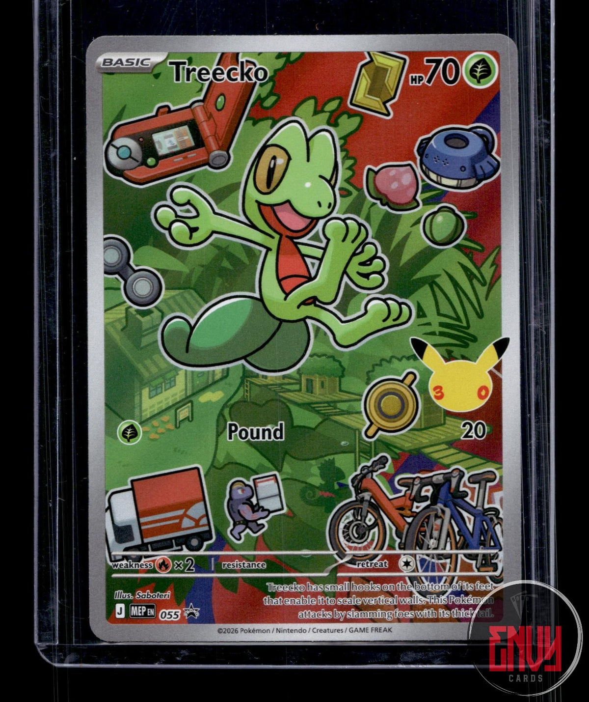 Treecko NM 055 P First Partner Collection 2026 Pokemon Holo