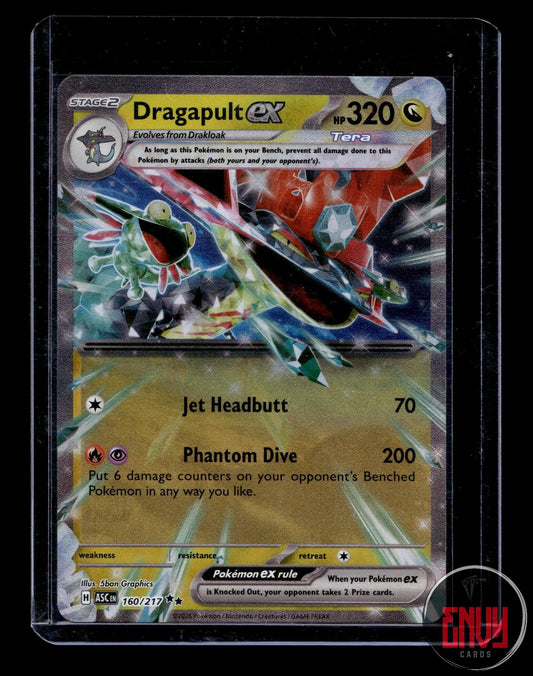 Dragapult ex Near Mint 160/217 Double Rare Ascended Heroes Pokemon