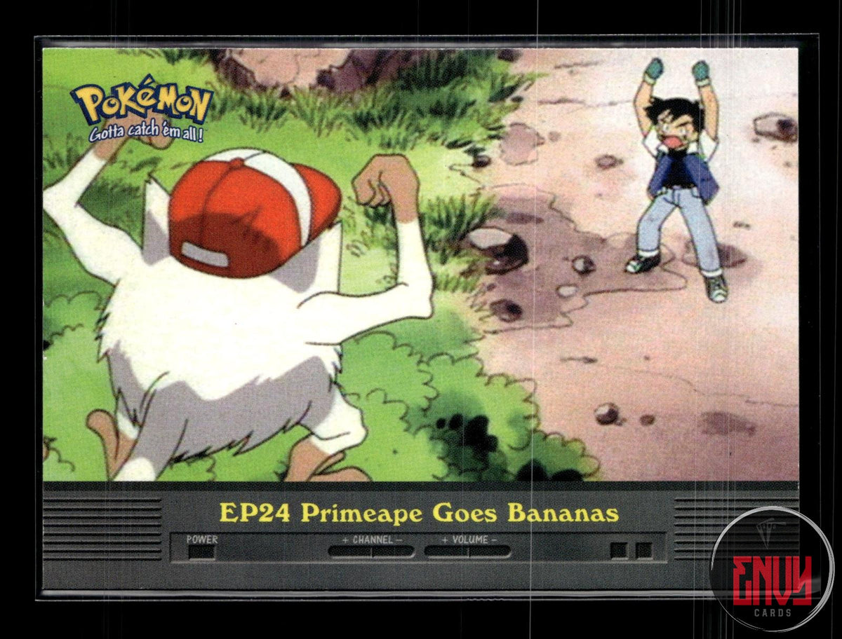 EP24 Primeape Goes Bananas LP #146 Topps Trading Cards Series 2 Pokemon