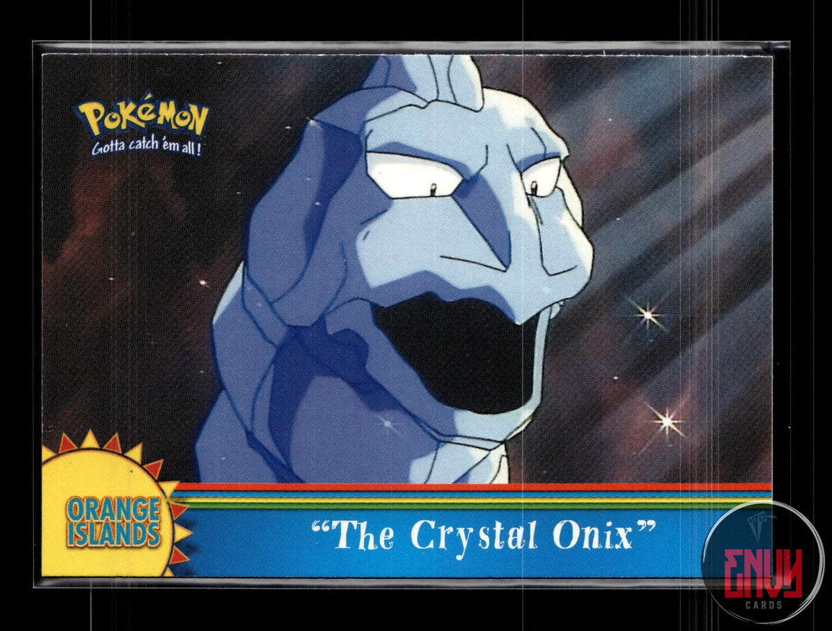 The Crystal Onix LP #168 Topps Trading Cards Series 3 Pokemon