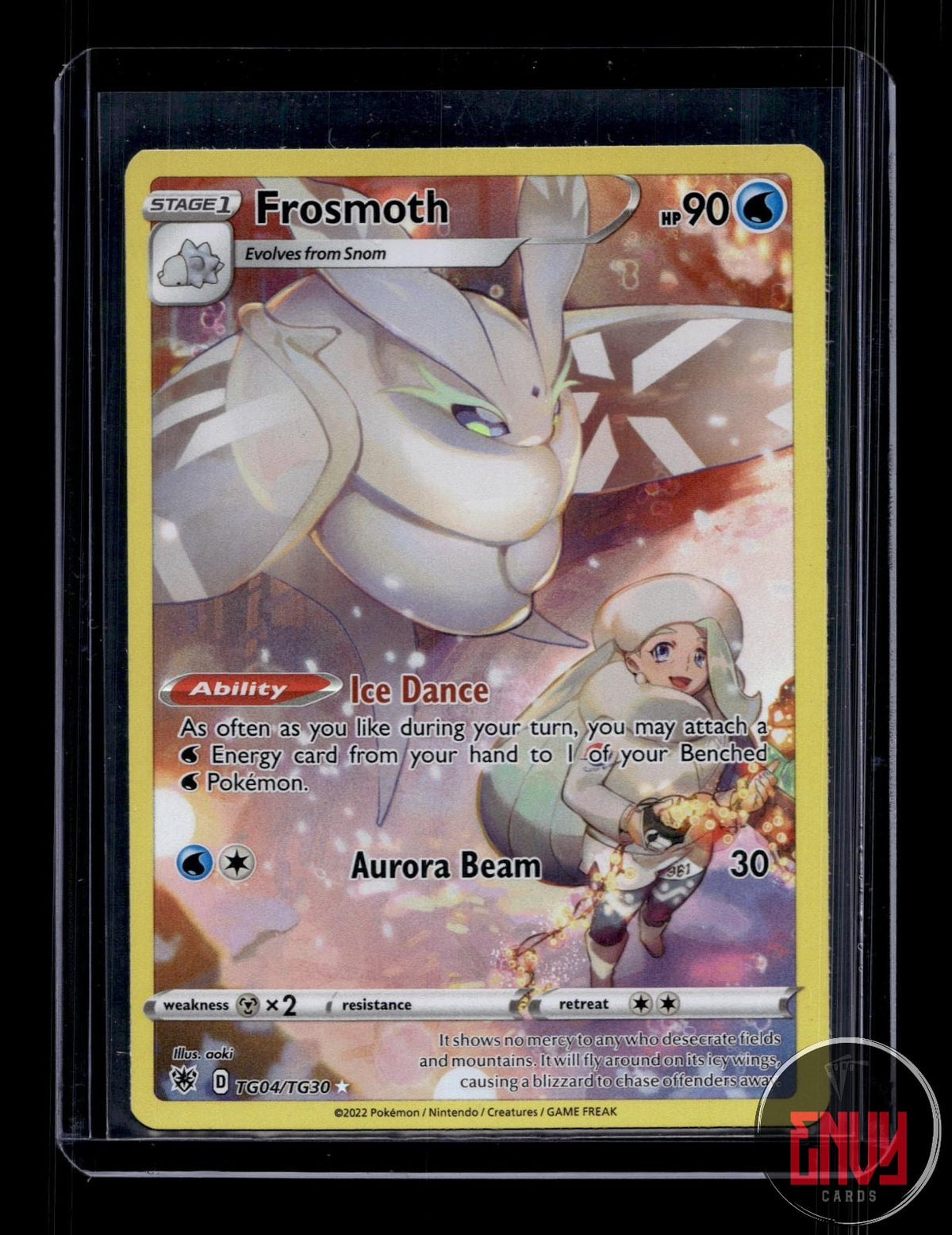 Frosmoth NM TG04/TG30 TG Astral Radiance Trainer Gallery Pokemon Holo