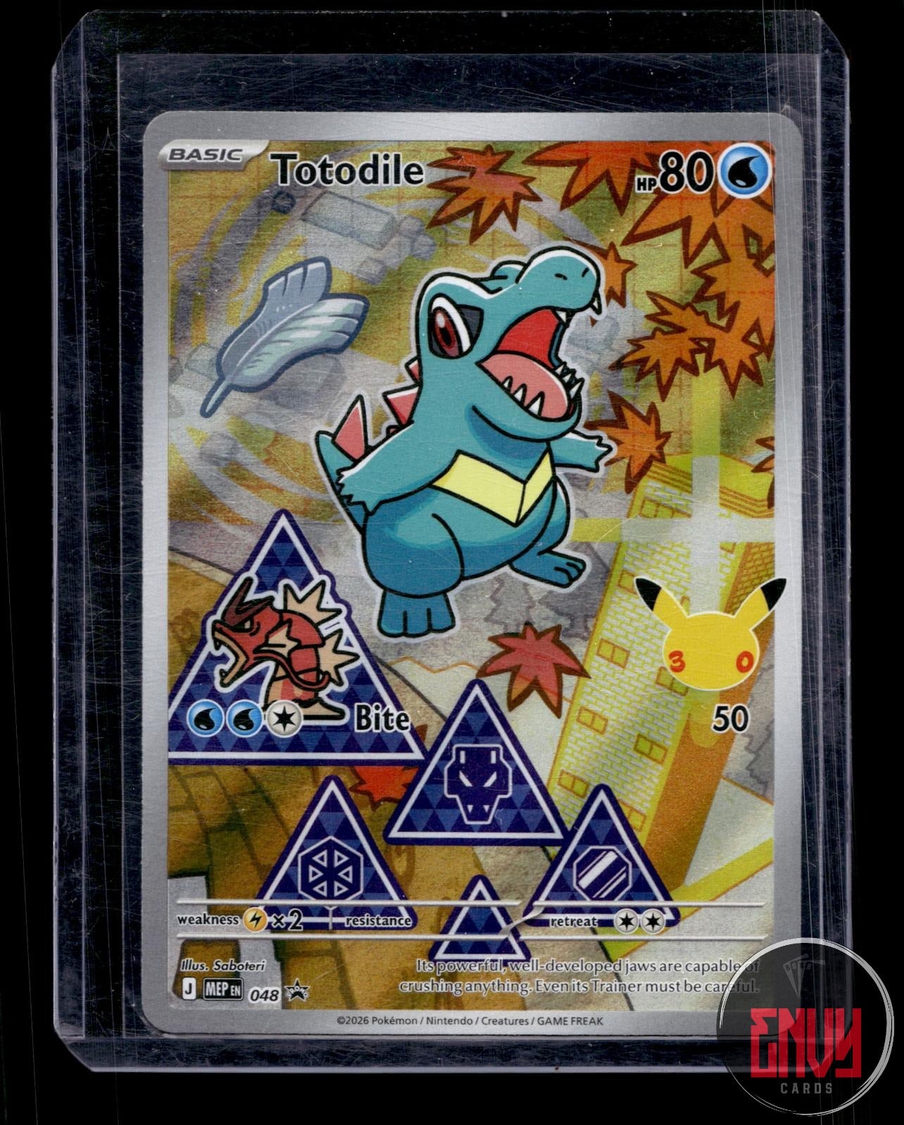 Totodile Near Mint 048 Promo ME: Mega Evolution Promo Pokemon Holo