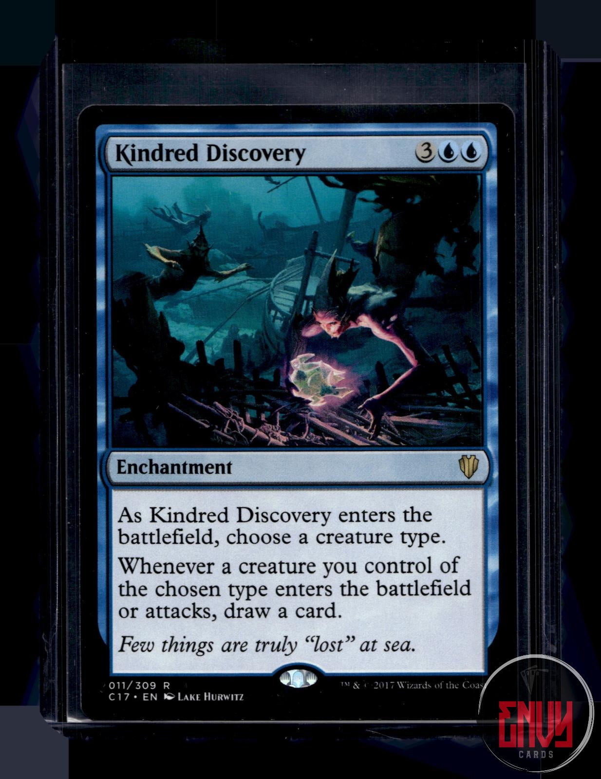 Kindred Discovery Lightly Played 11 Rare Commander 2017 Magic: The Gathering