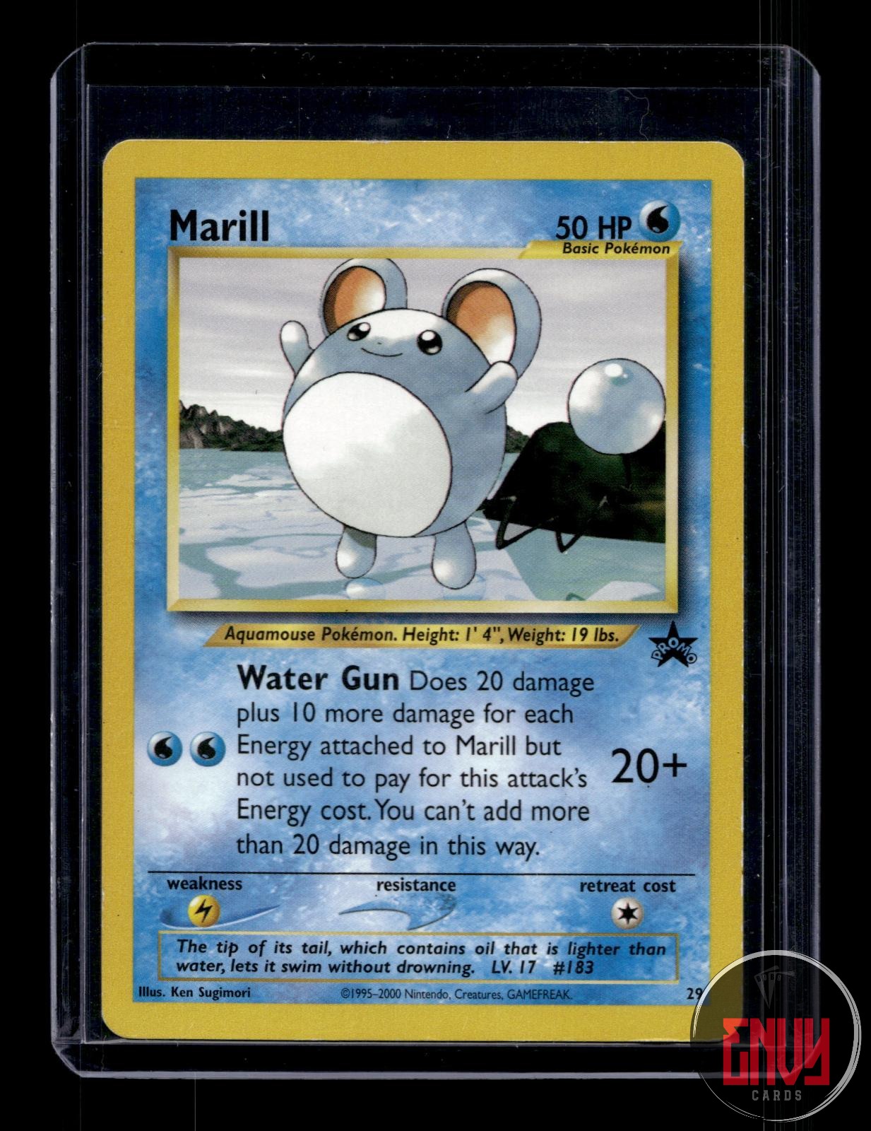 Marill Moderately Played 29 Promo Wizards Black Star Promos Pokemon