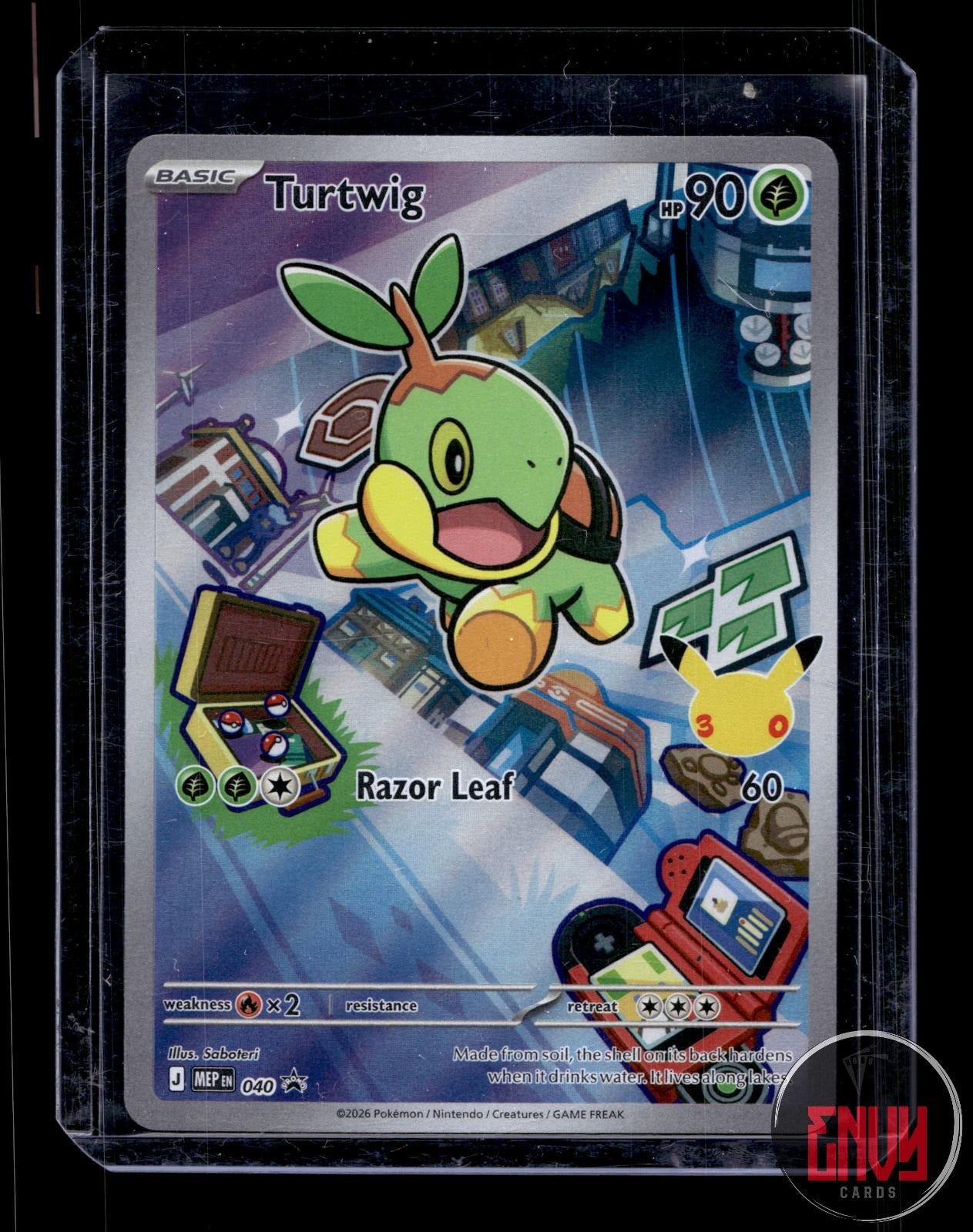 Turtwig Near Mint 040 Promo ME: Mega Evolution Promo Pokemon