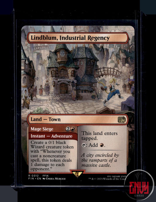 Lindblum, Industrial Regency (Borderless) Lightly Played 312 Rare FINAL FANTASY