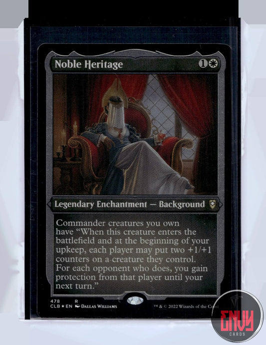 Noble Heritage (Foil Etched) LP 478 Commander Legends: Battle for Baldur's Gate