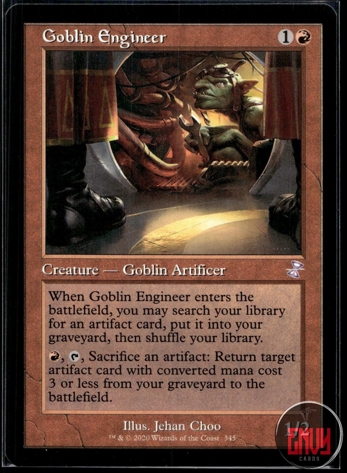 Goblin Engineer Near Mint 345 Special Time Spiral: Remastered