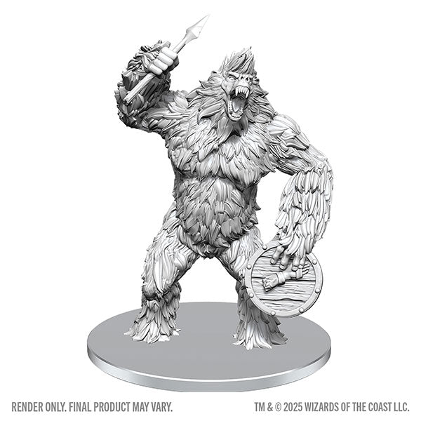 D&D Nolzur's Marvelous Miniatures: Unpainted Minis- Wave 28- Classic Yeti